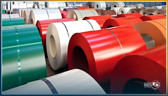 رول های رنگی هفت الماس در انبار اصفهان